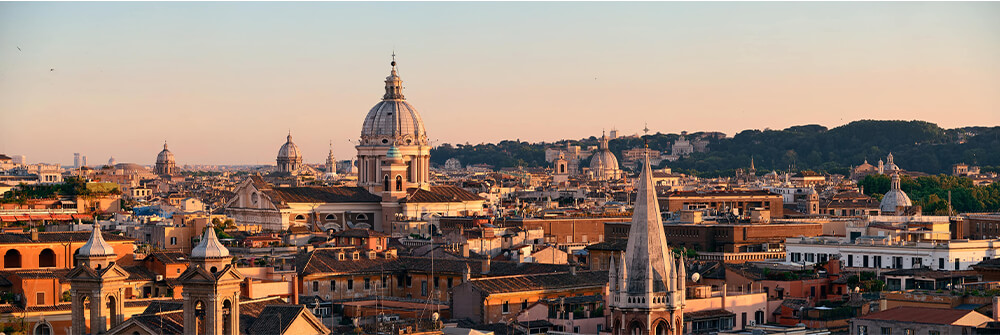 Rome sur papier peint panoramique