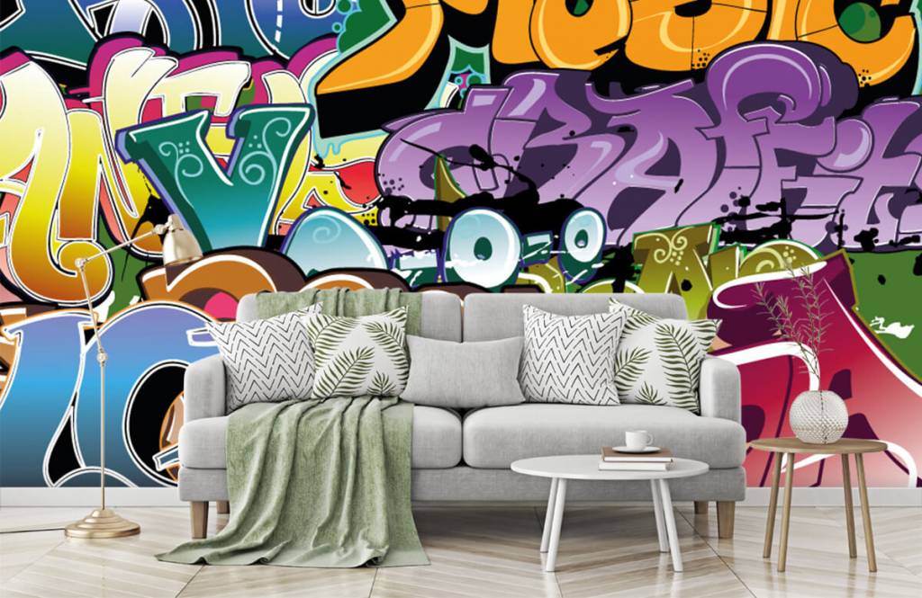 Graffiti - Dessins graffitis - Chambre d'adolescent 7