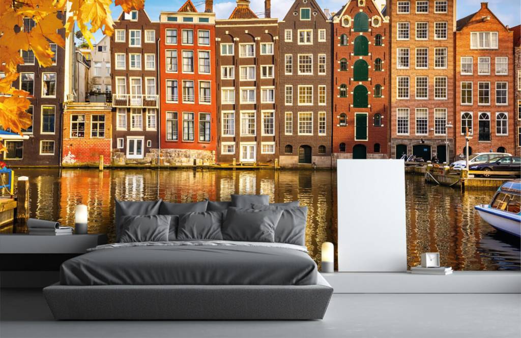 Papier peint Villes - Amsterdam - Chambre à coucher 2