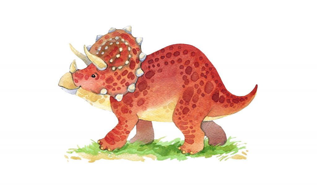 Mignon dinosaure Triceratops
