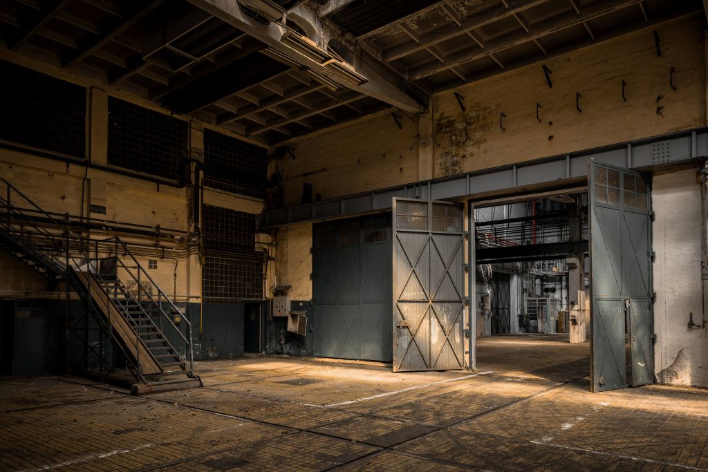 Ancienne usine abandonnée