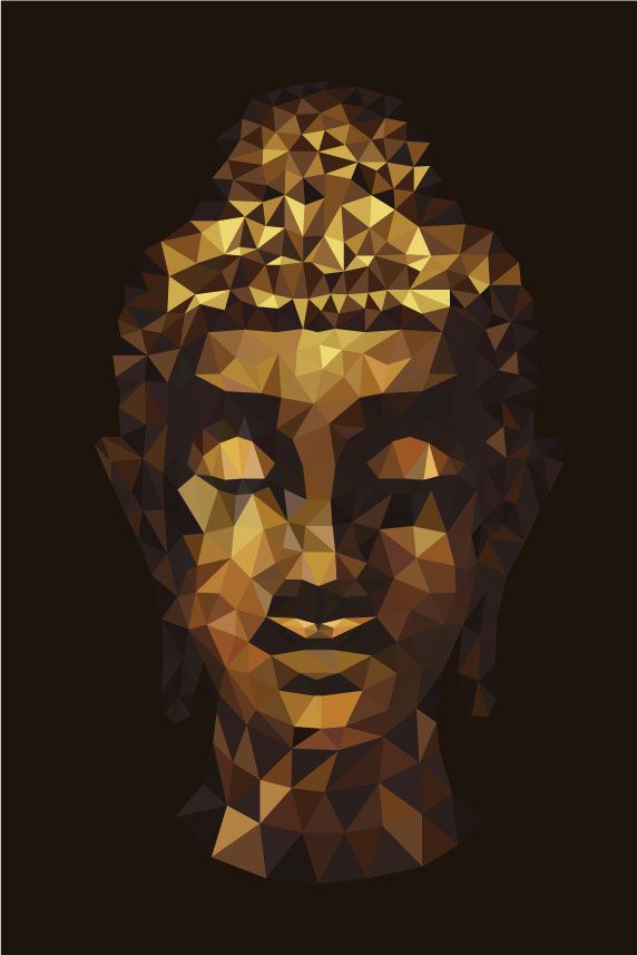 Bouddha abstrait