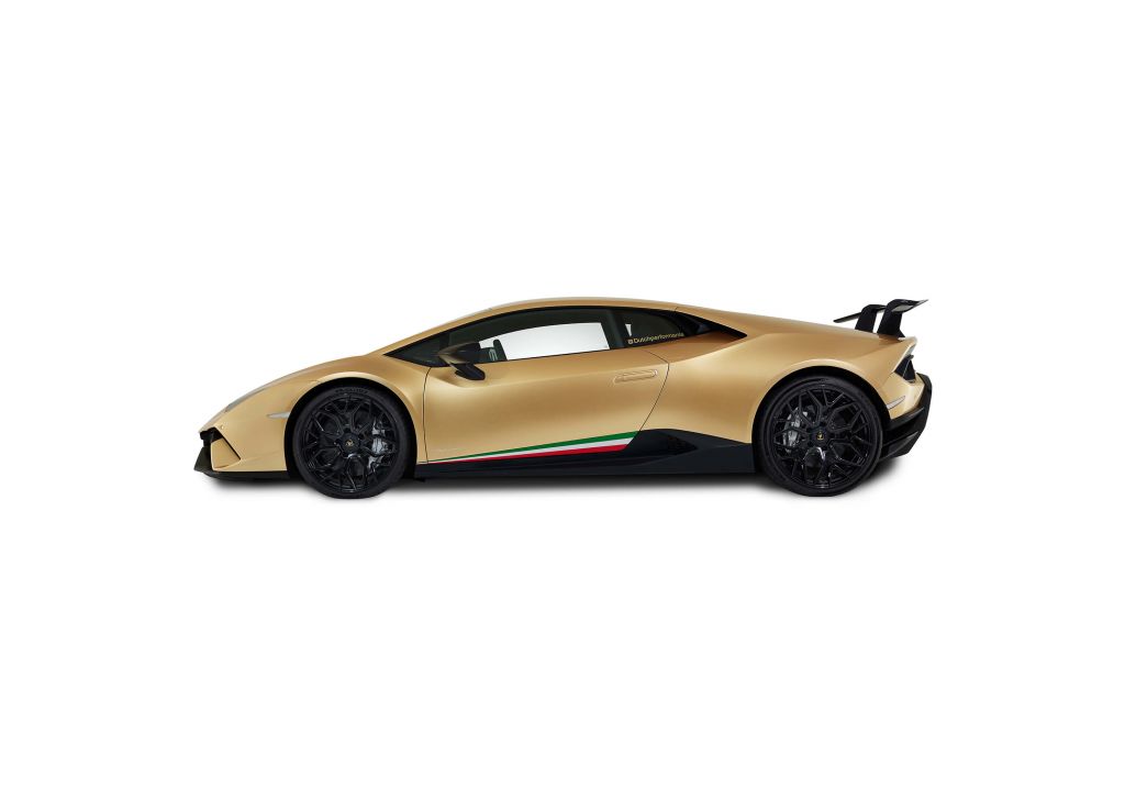 Lamborghini Huracán - Côté, blanc