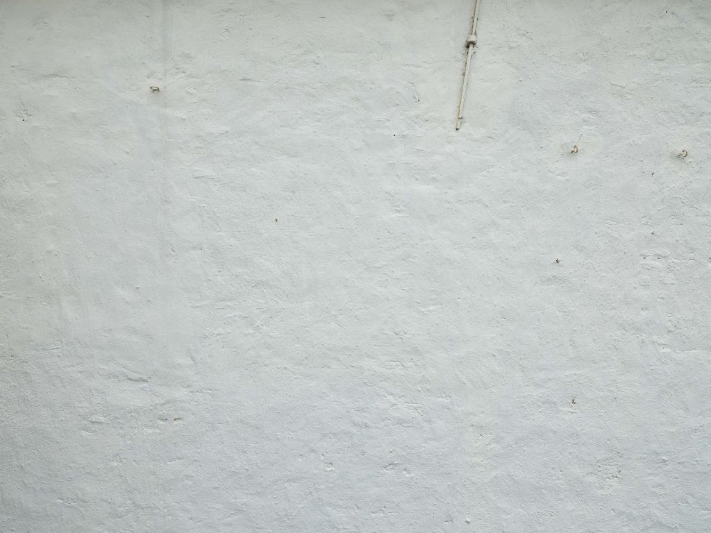 Mur de plâtre blanc