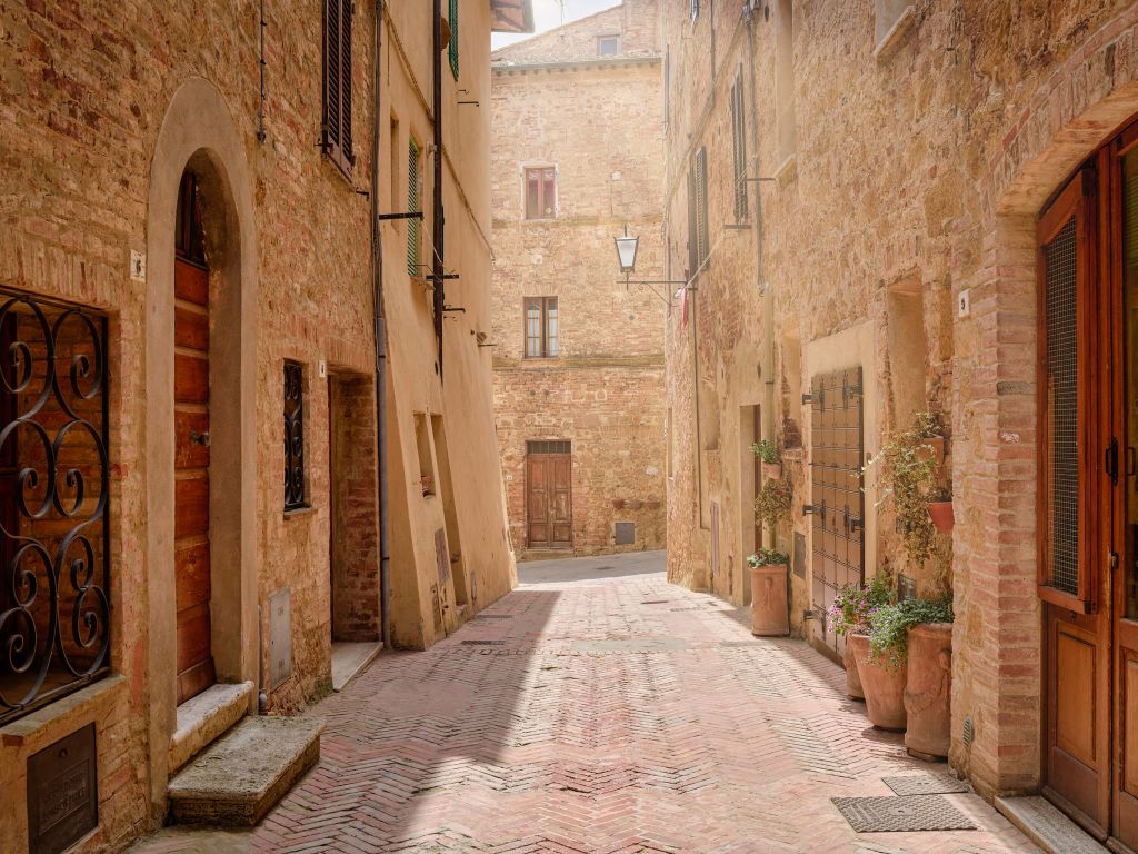 Rue en Toscane