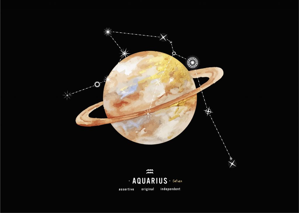 Constellation planète Verseau