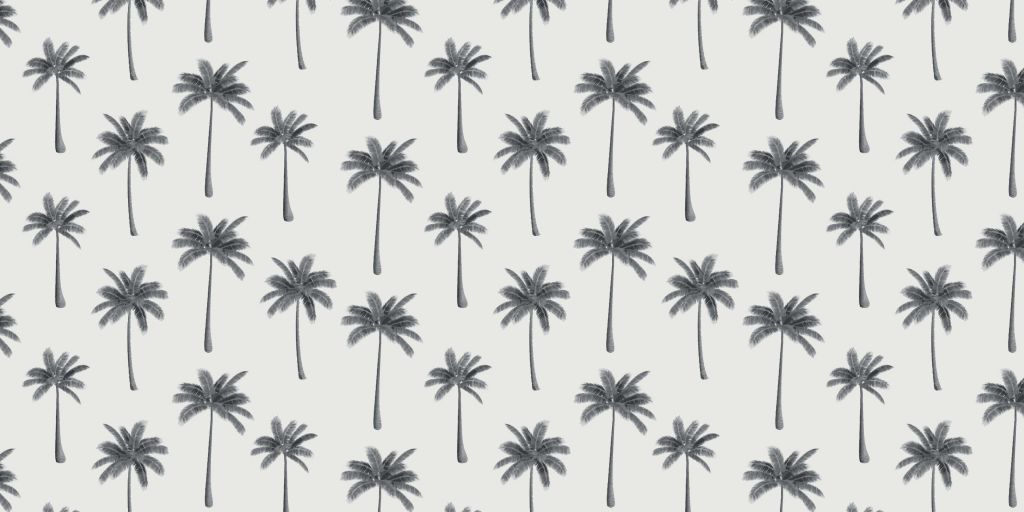 Motif de palmiers