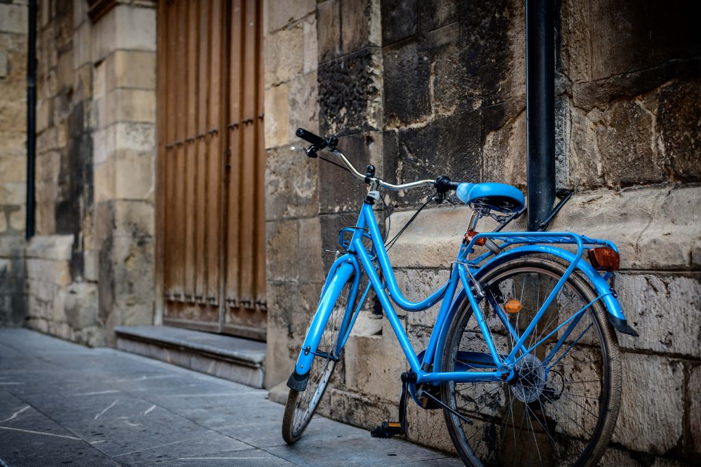 Vélo bleu