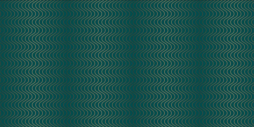 Motif ondulé bleu canard