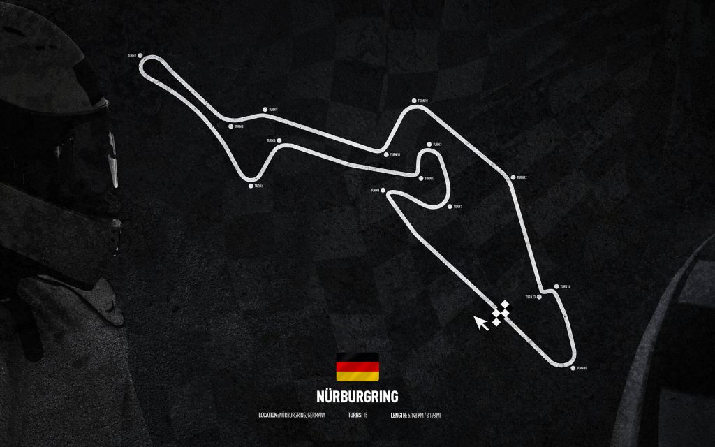 Formule 1 circuit - Nürburgring - Germany