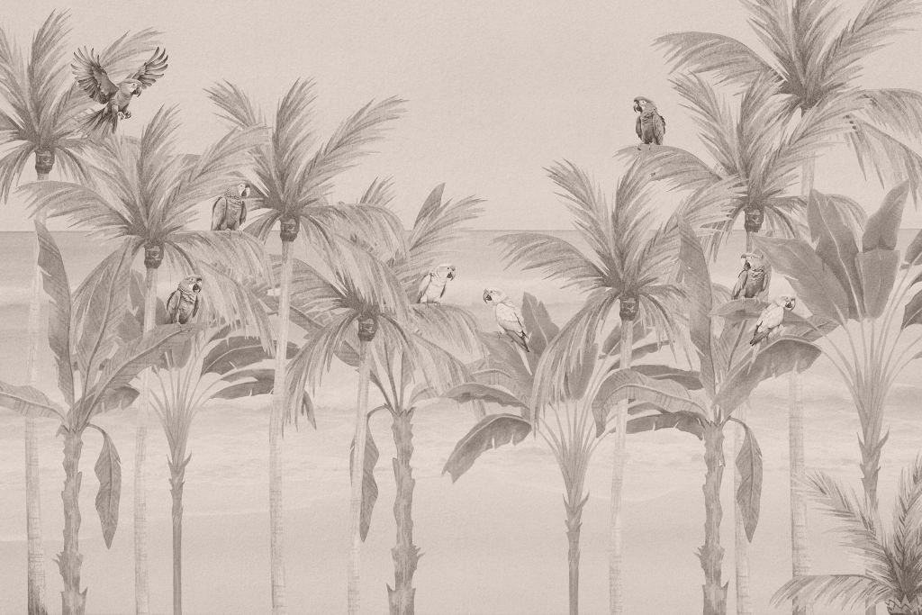 Vol des palmiers du paradis