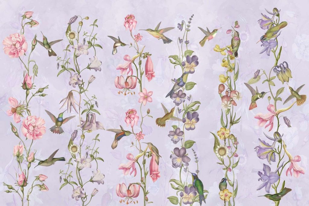 Weadow&#x20;et&#x20;Fleurs&#x20;de&#x20;Jardin&#x20;Violet