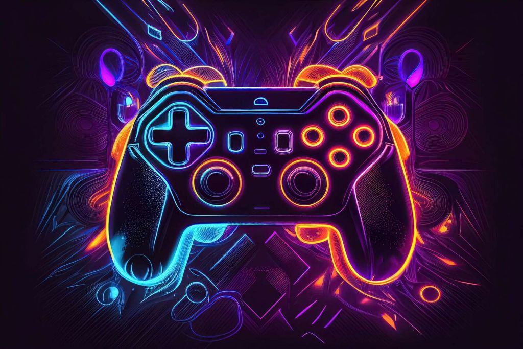 Neon Cyber Contrôleur