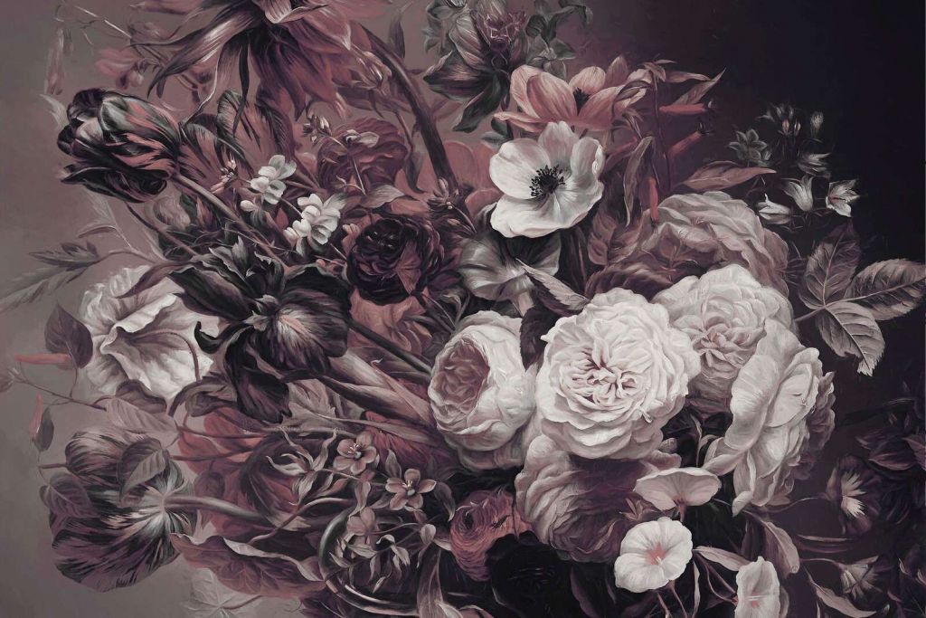 Grand bouquet rose