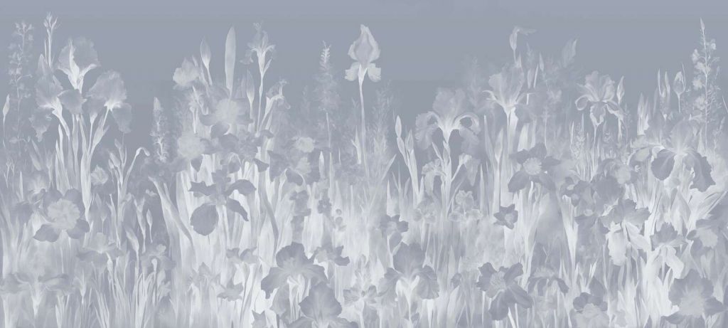 Printemps parfumé - bleu ciel