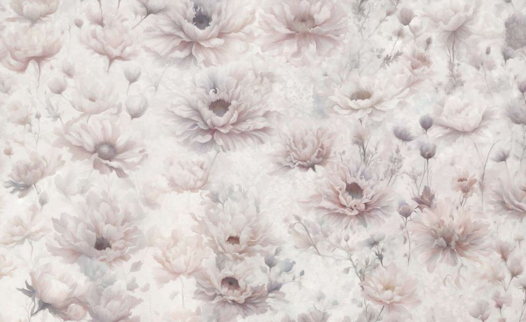 Mur romantique orange