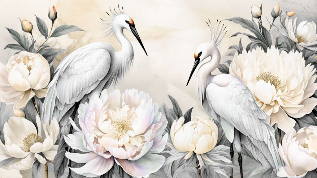 Les cigognes Roméo Taupe