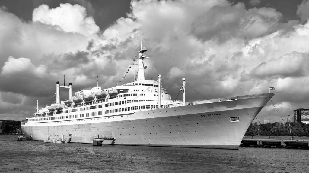 Classique océan intemporel en noir et blanc