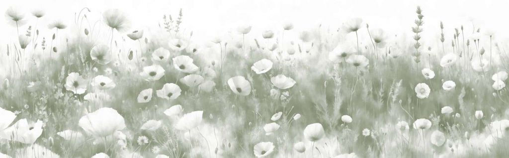 Danse des fleurs sauvages - vert