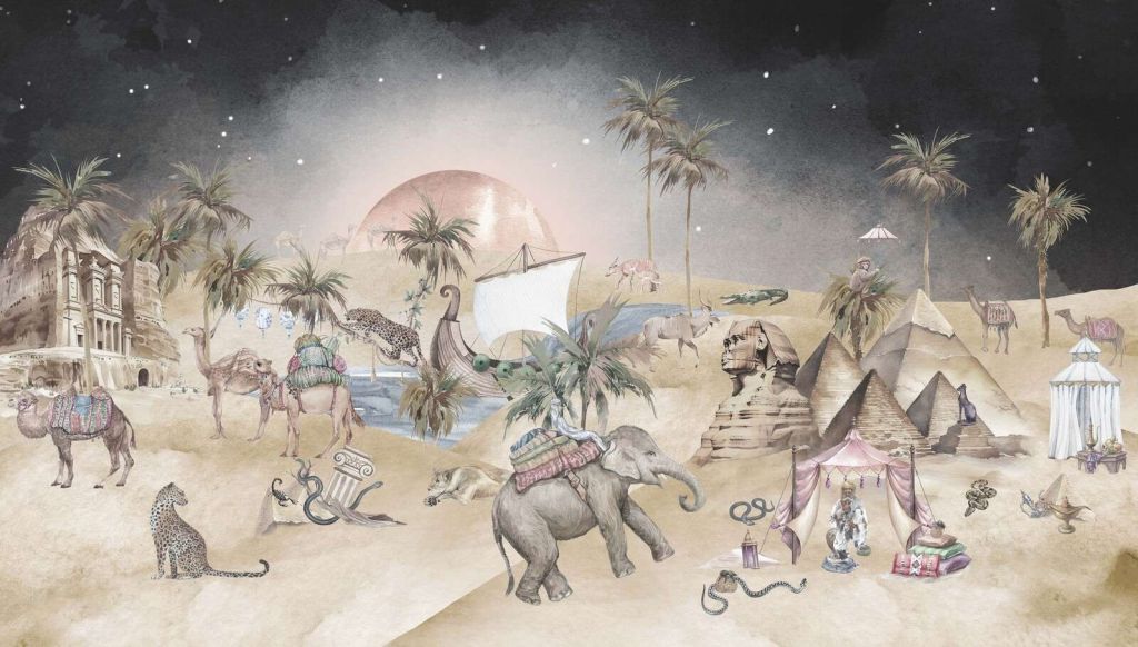 L'Égypte ancienne la nuit