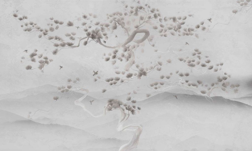 Art de l'arbre en fleurs