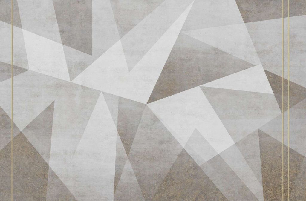 Jeu de lumière géométrique aspect béton