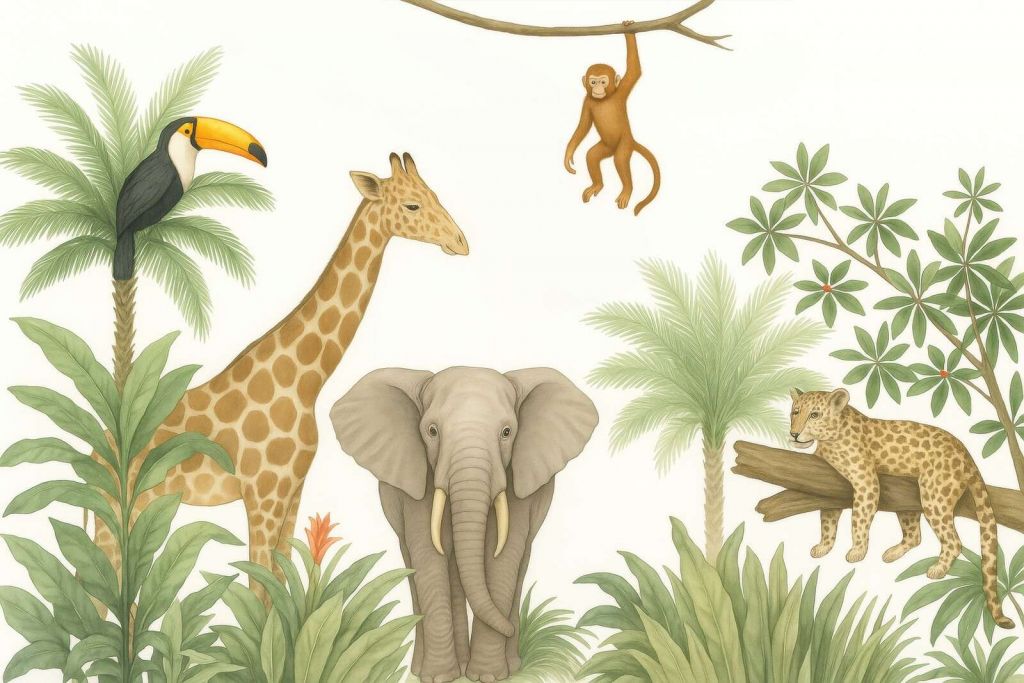 Vrais amis de la jungle