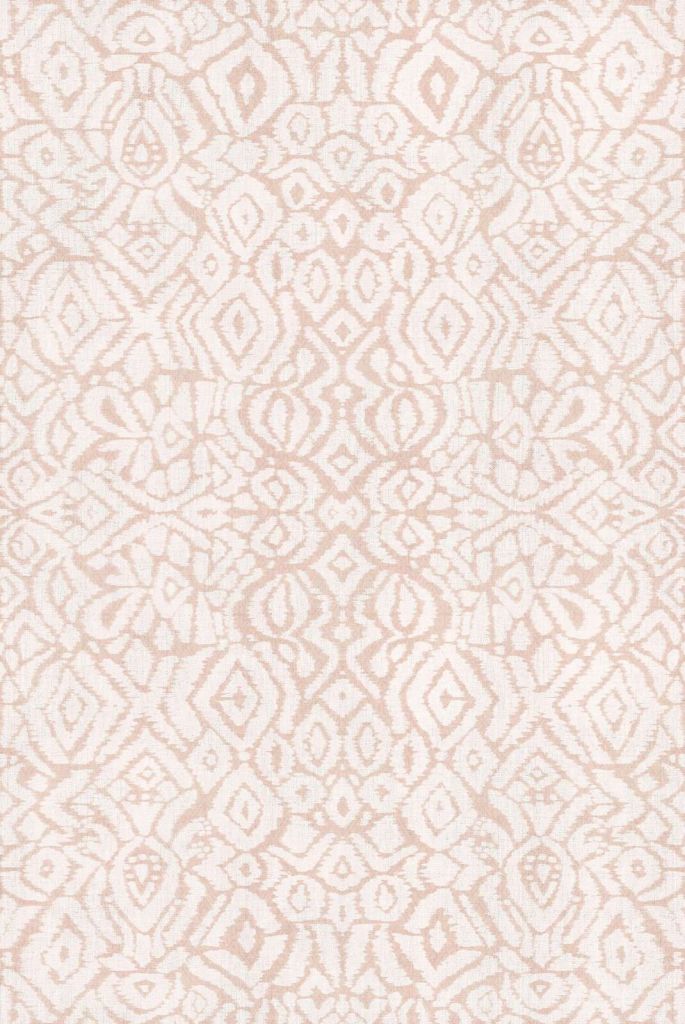 motif ornemental ikat pêche douce