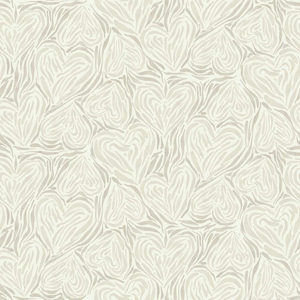 Feuilles abstraites dans des tons de sable doux