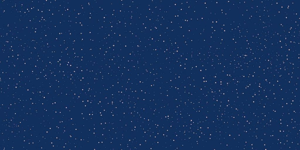 Nuit calme pleine d'étoiles