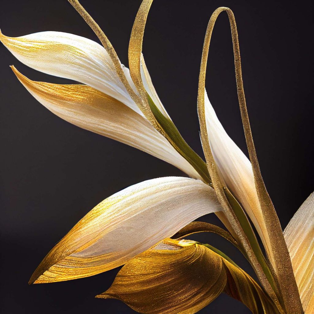 Orchidée Queue de Renard Macro