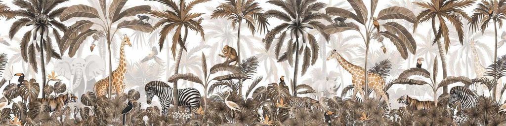 Jungle Jive Sépia - Panorama