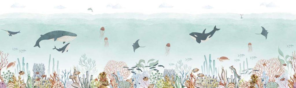 Bleu océan sensationnel - panorama