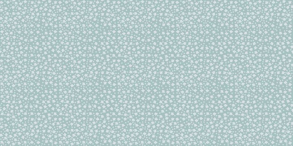 Fleurs sauvages blanches sur vert sauge