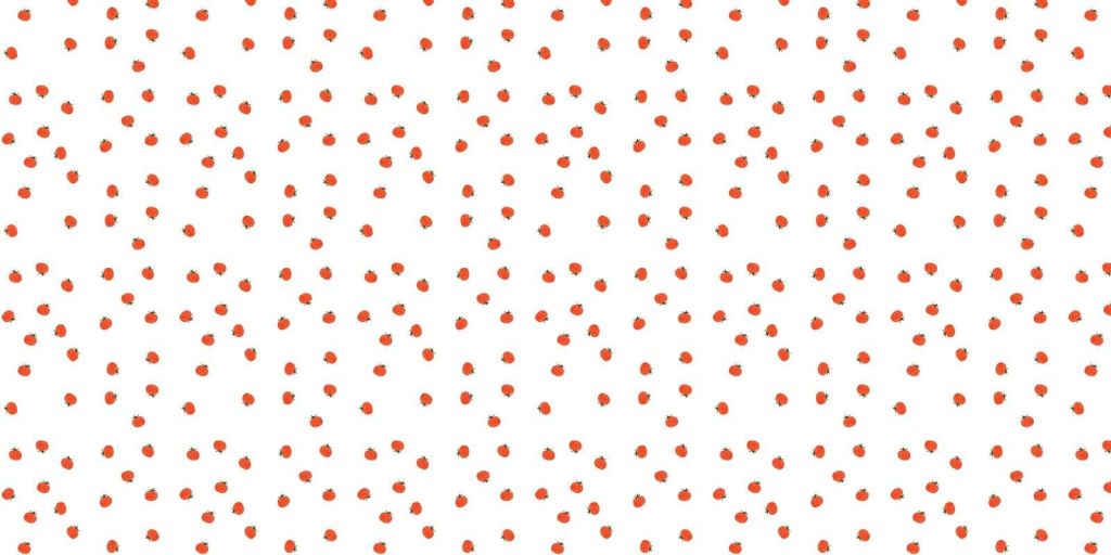 motif de tomates sur fond blanc