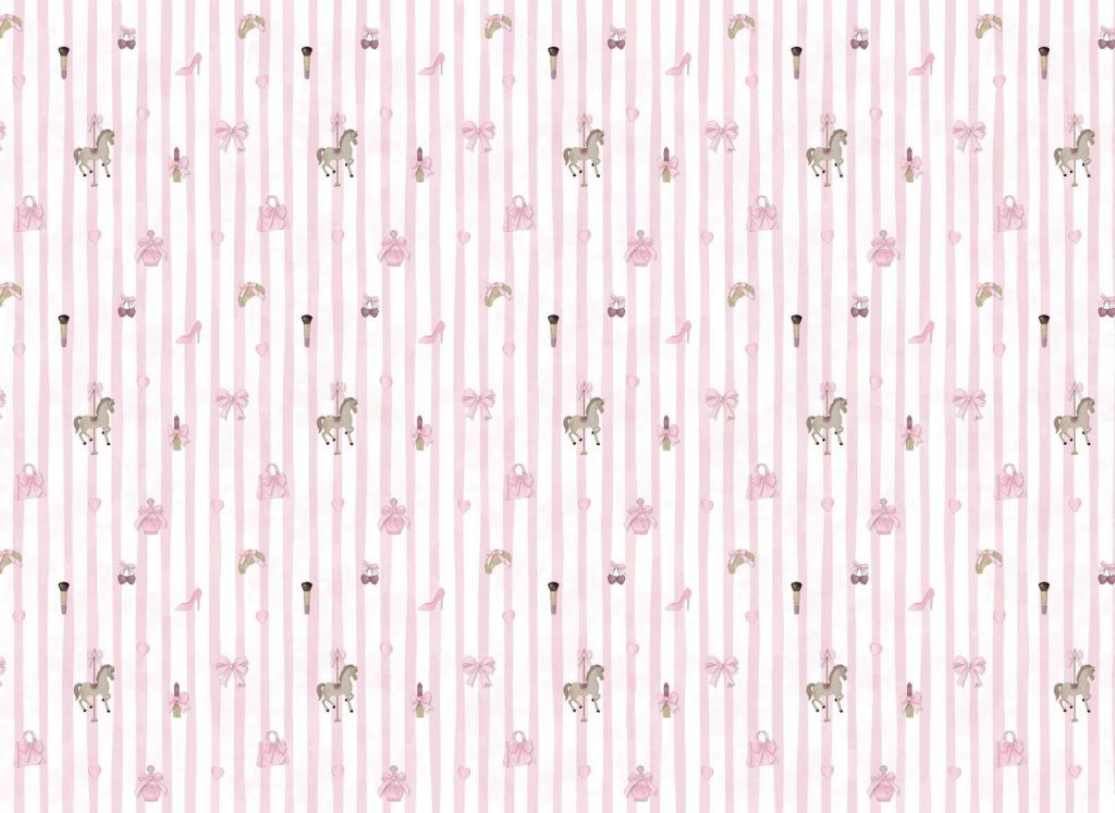 Rêve rose avec des nœuds