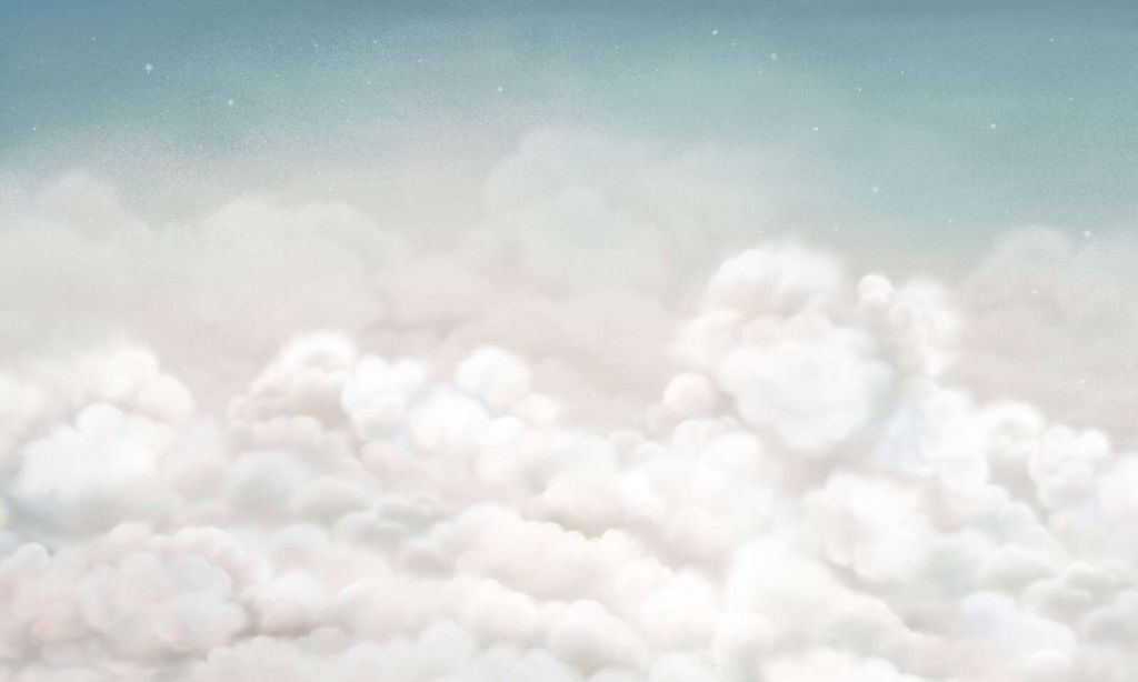 Calming Clouds - blue