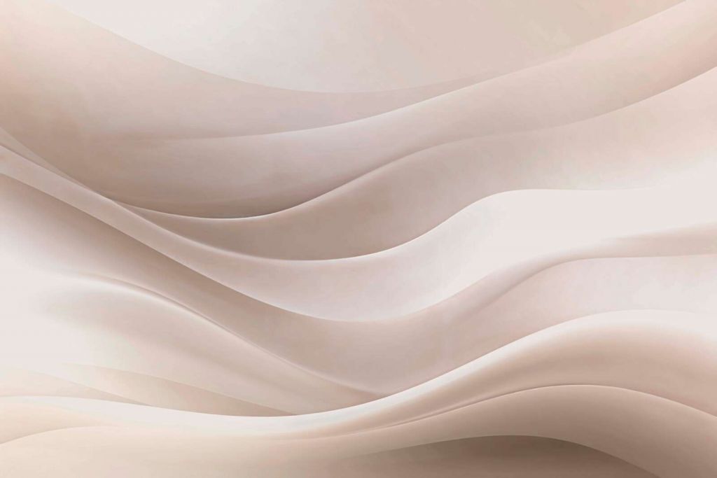 Vagues apaisantes calmes aqua beige
