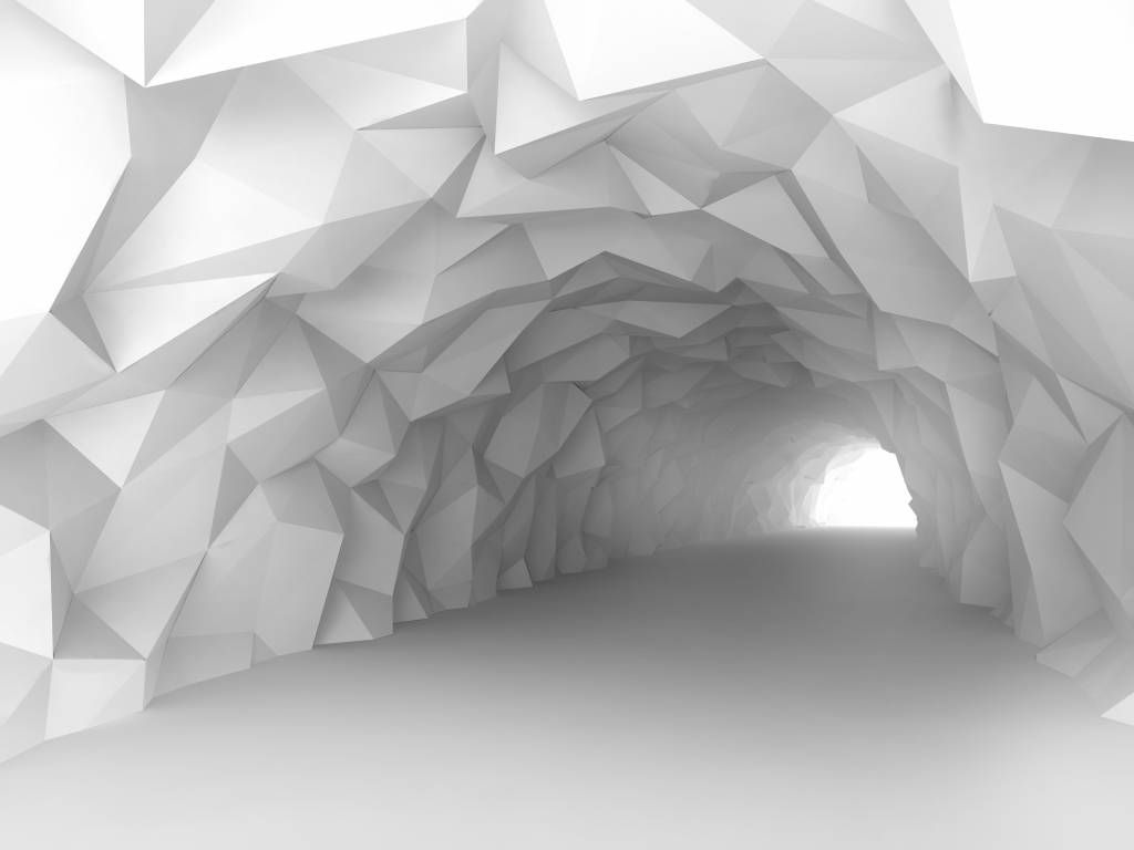 Autre - Tunnel pointu en 3D - Chambre d'adolescent