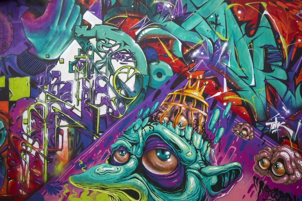Graffiti - Le graffiti moderne - Chambre d'adolescent