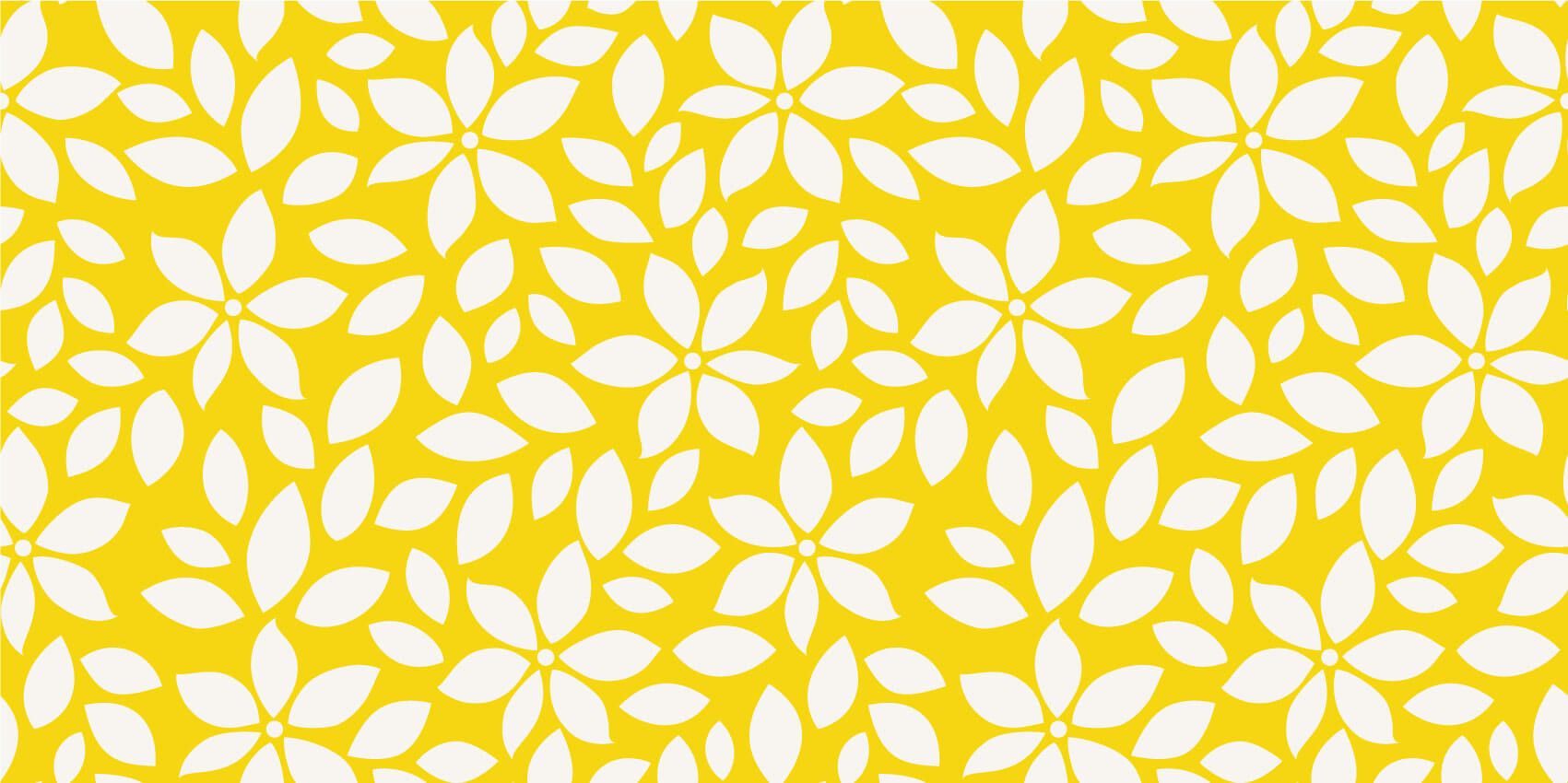 Autre - Motif fleur jaune - Chambre de bébé