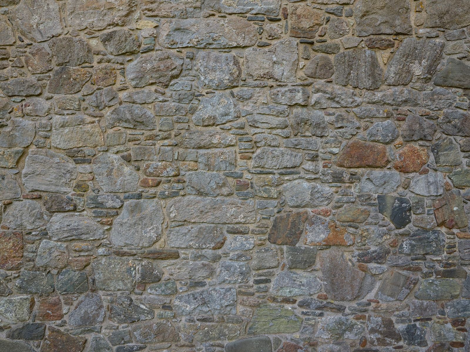 Papier peint en pierre - Mur de pierre médiéval - Chambre à coucher
