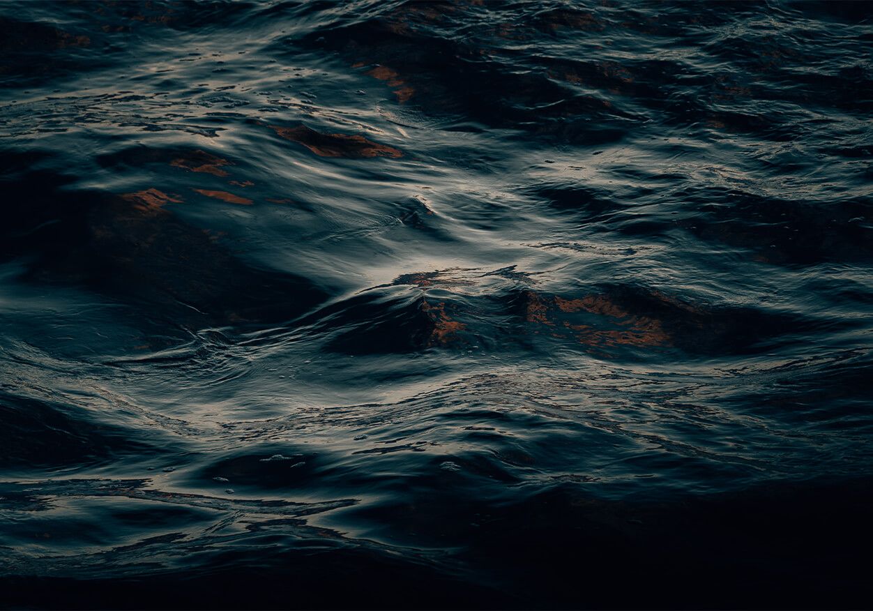 Wallpaper Les vagues de l'océan