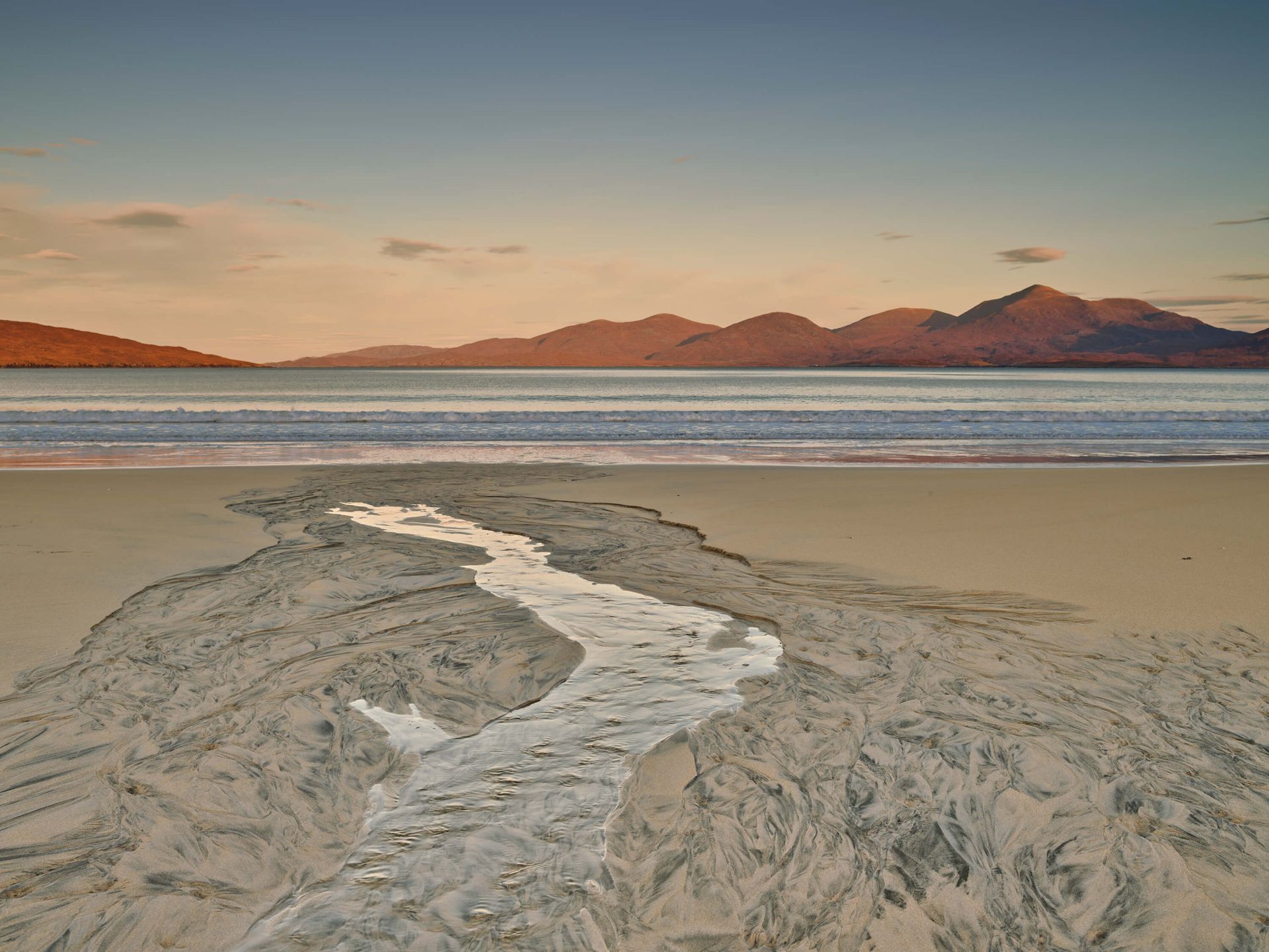 Belle plage de sable fin