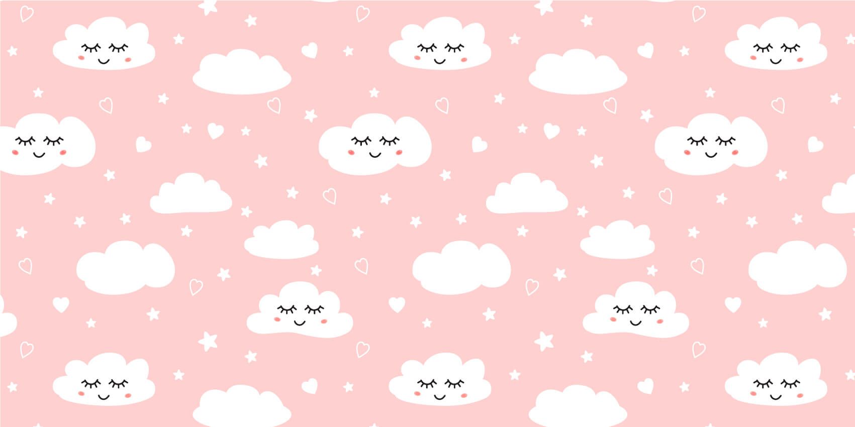 Des nuages blancs qui dorment