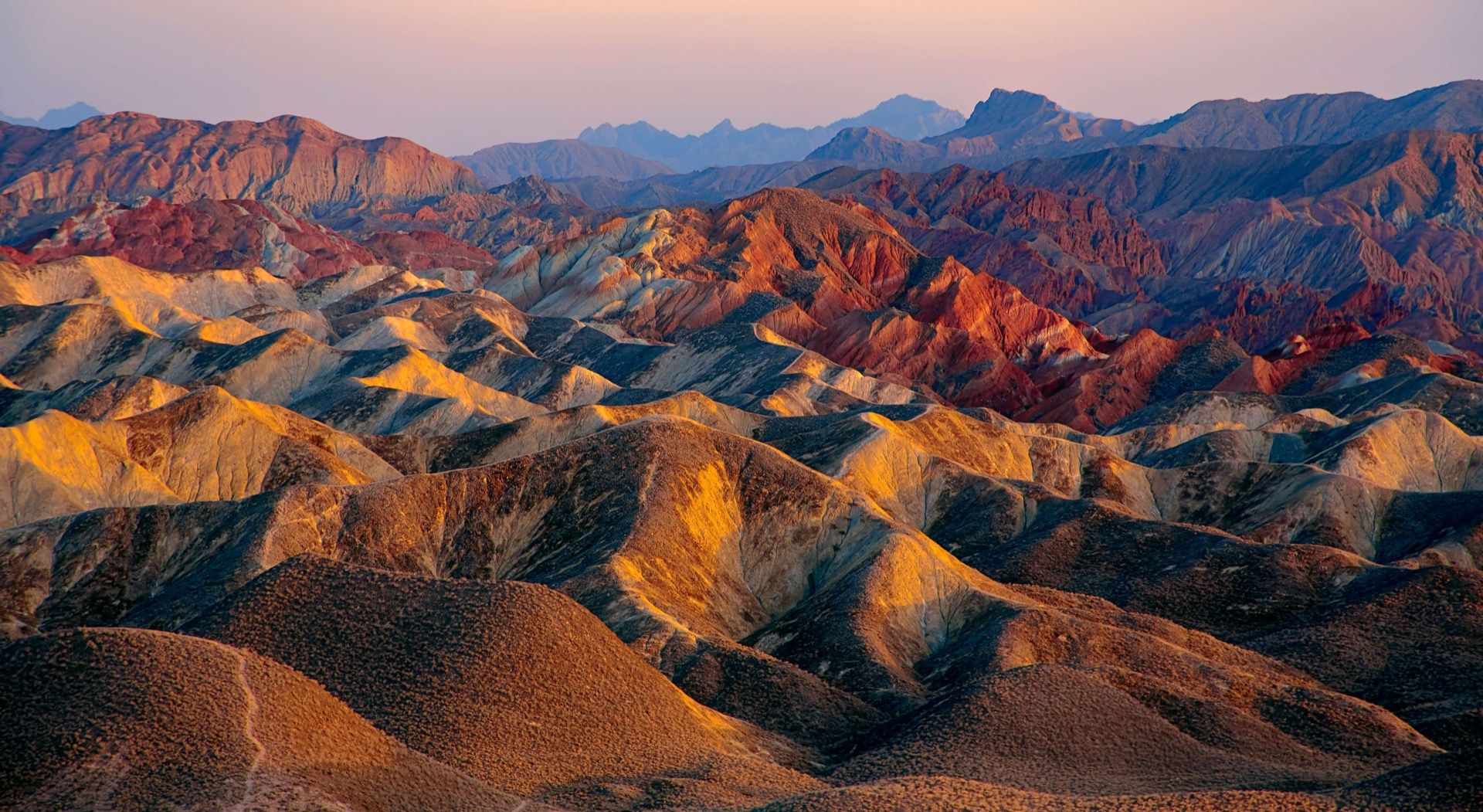 Les montagnes chinoises