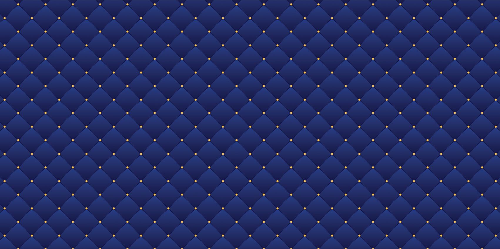 Motif Chesterfield bleu foncé