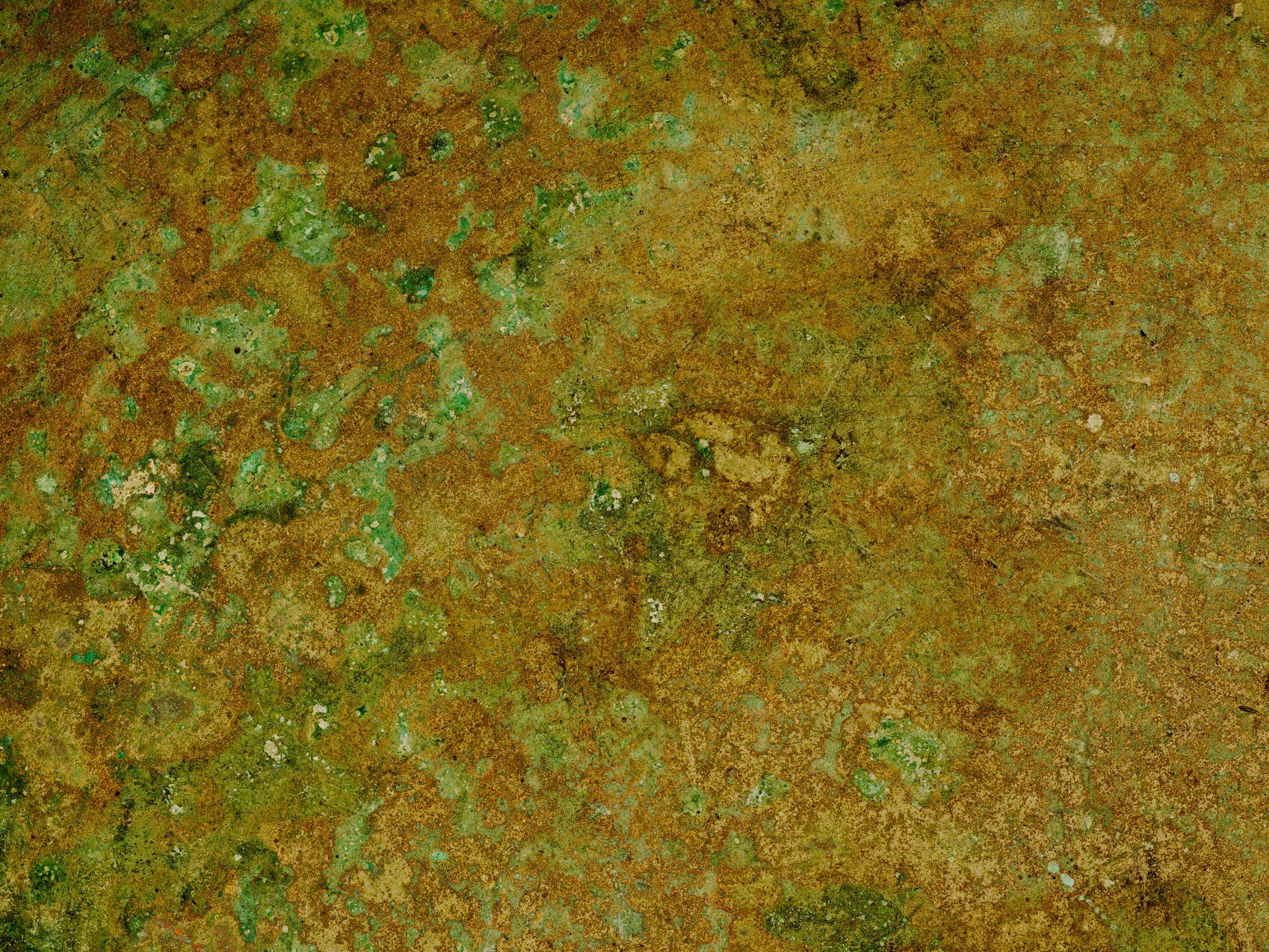 Structure colorée en or