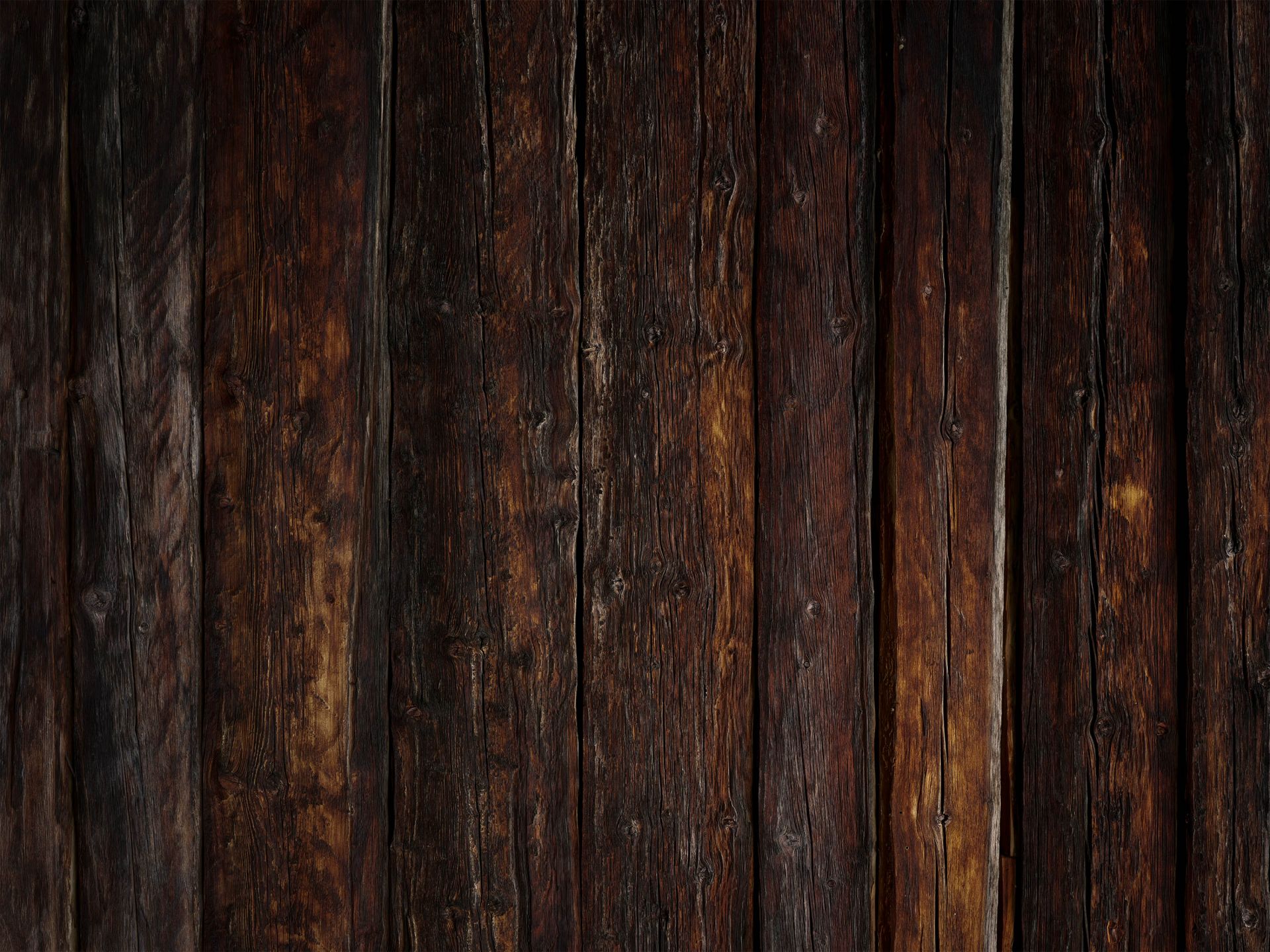 Papier Peint Panoramique Bois foncé brûlé