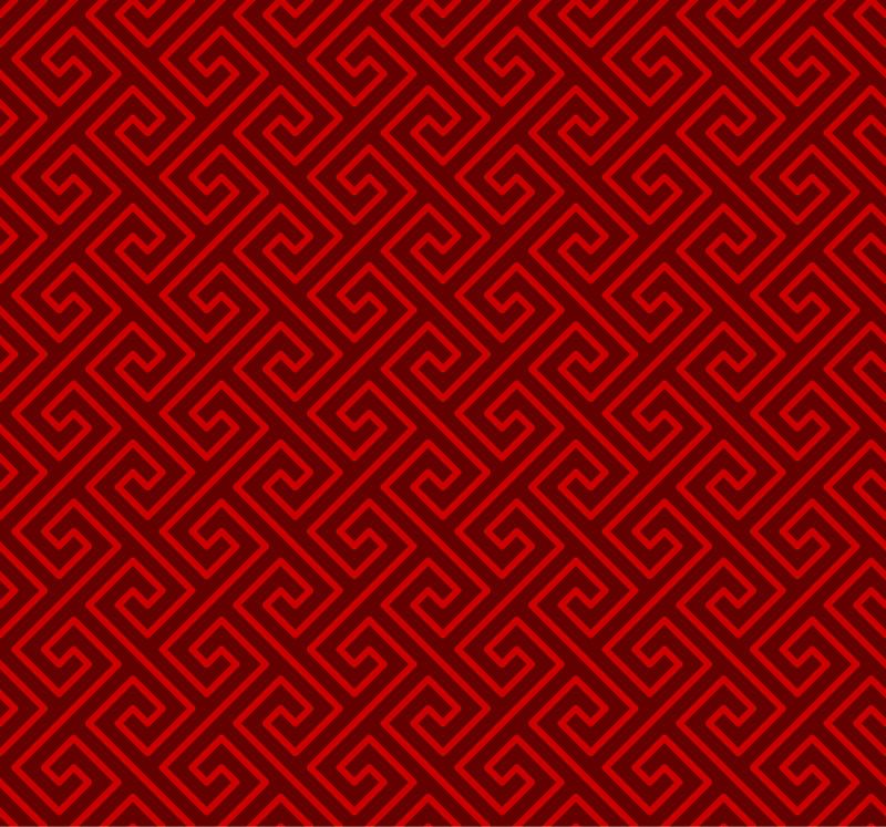 Motif chinois tendance